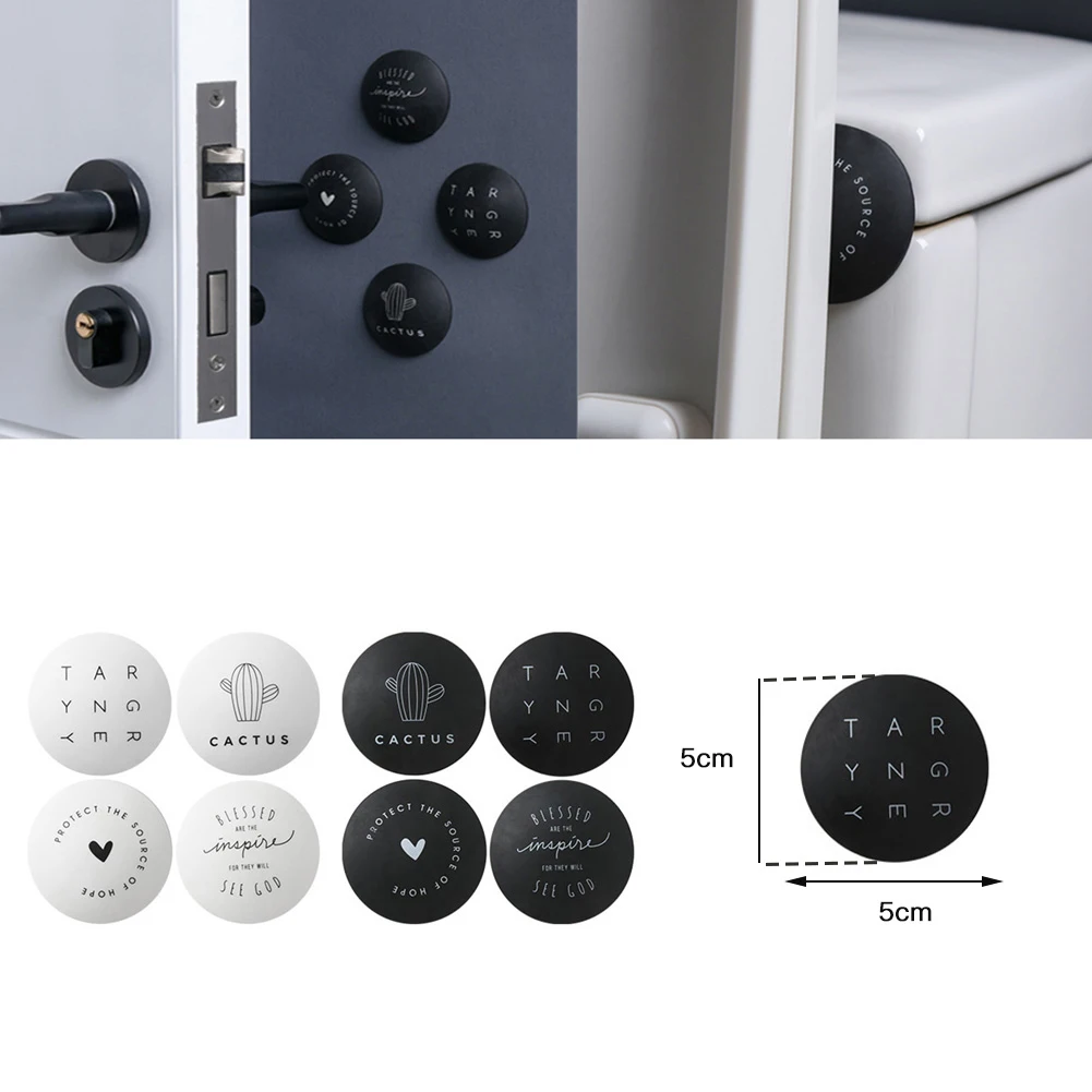 Настенная пробка для двери протектор дверной ручки безопасный противоударный