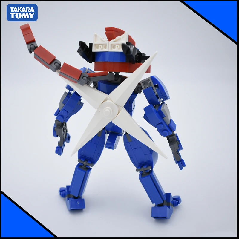 302 шт. + Покемон гренинджа блоки маленькие строительные размер DIY игрушки для