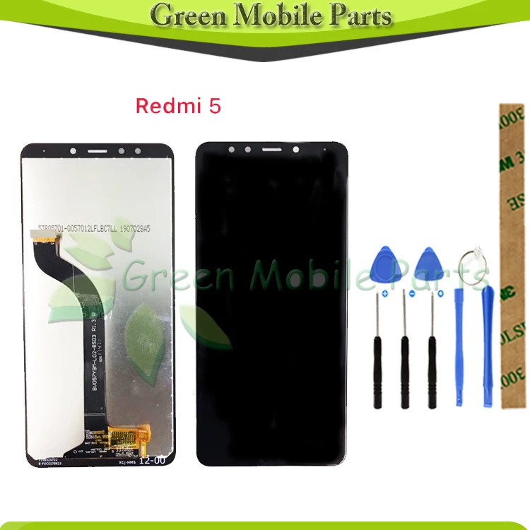 Протестированный ЖК-дисплей для Xiaomi Redmi 5 ЖК-дисплей с сенсорным экраном в сборе