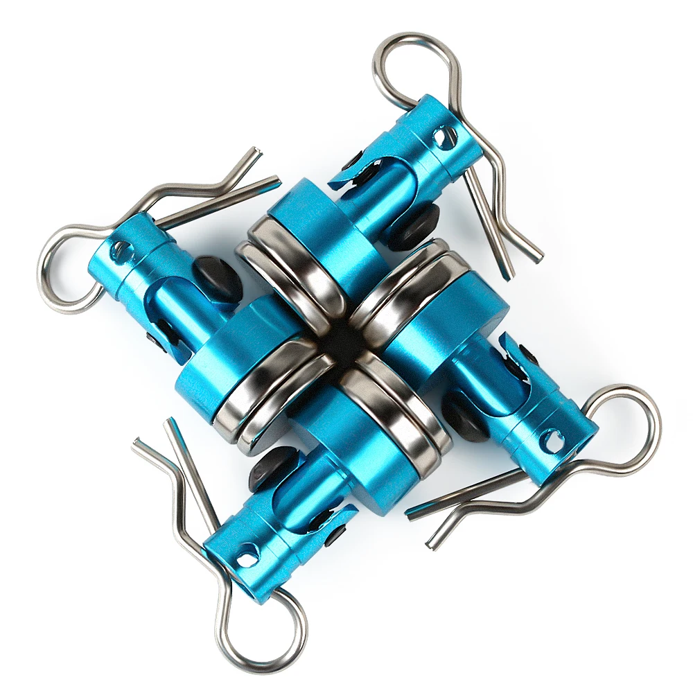 Металлическое невидимое крепление для корпуса 4 шт. магнитное Скрытое с R