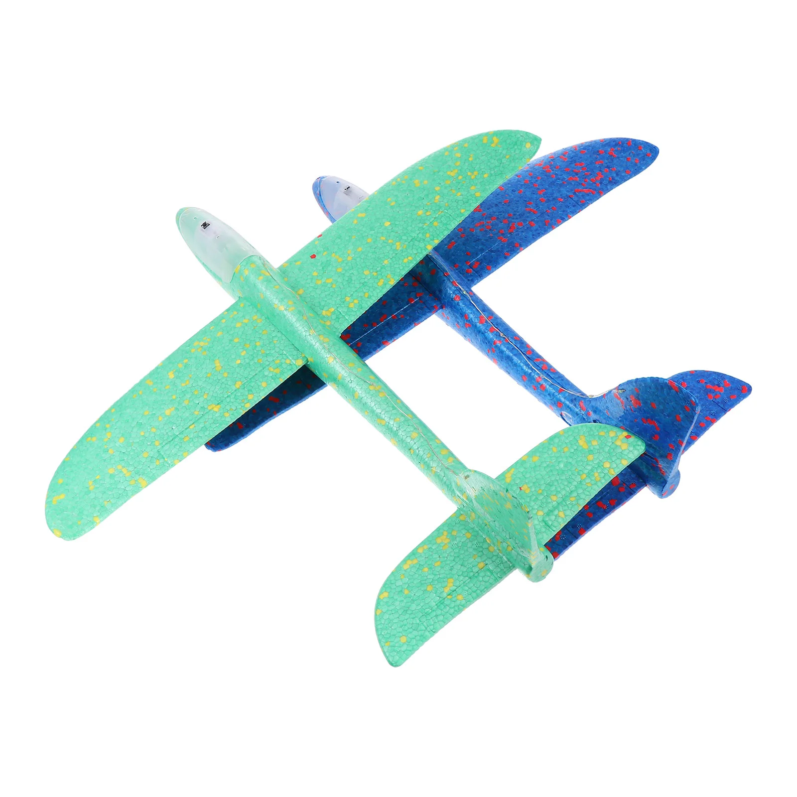 

2Pcs Hand Throw Airplanes Toys Throwing Glider Plane Toys Kids Outdoor Game Toys