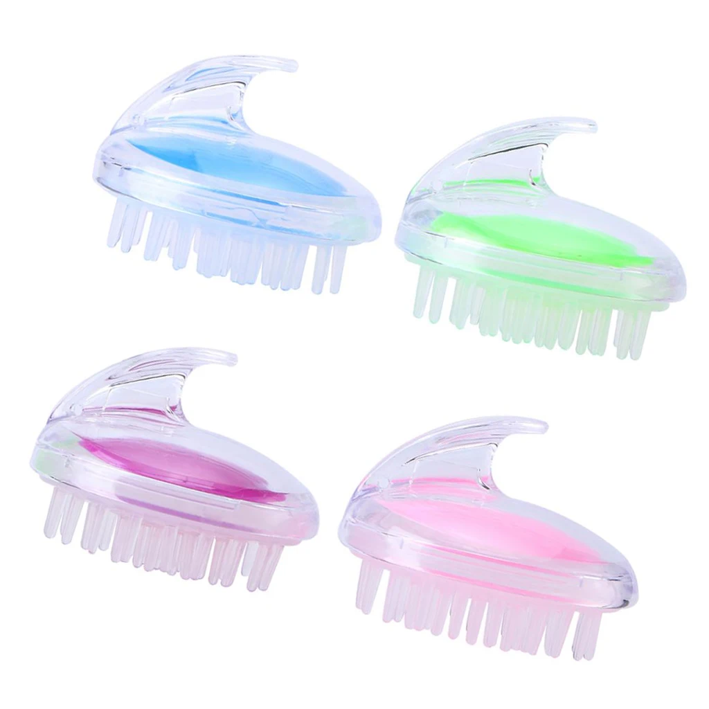 Профессиональная расческа для массажа кожи головы силиконовый массажер щетка