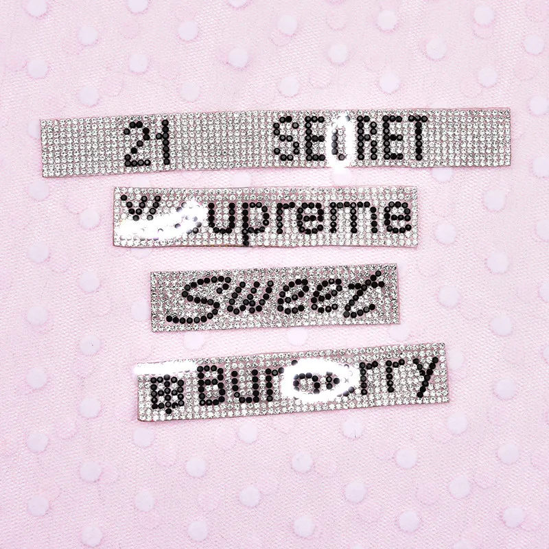 10 шт. наклейки со стразами для джинсов футболки худи нашивки аппликация сделай