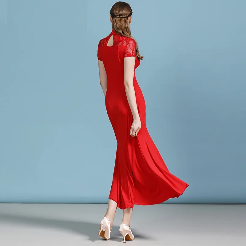 Сексуальное бальное платье стандартное женское танцевальное для бальных танцев