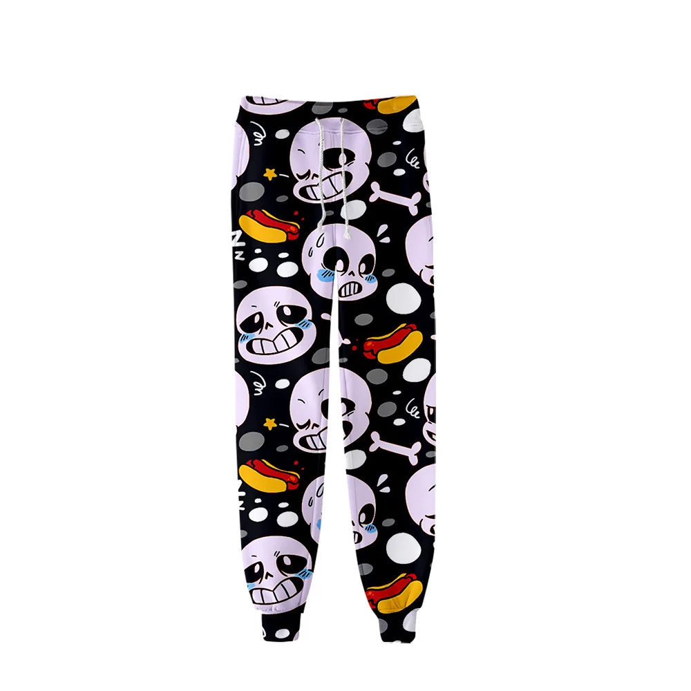 

Undertale Sans 3D Print Sweatpants Baggy Fashion Casual Jogger Pants Streetwear HIp Hop Slim Kpop Men/Women Warm Pants Trousers