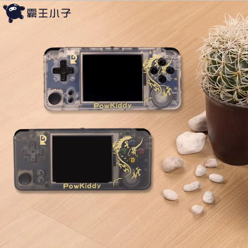 Powkiddy новая ограниченная серия ретро игра плюс юбилей видео 3000 игры Omron 32G TF