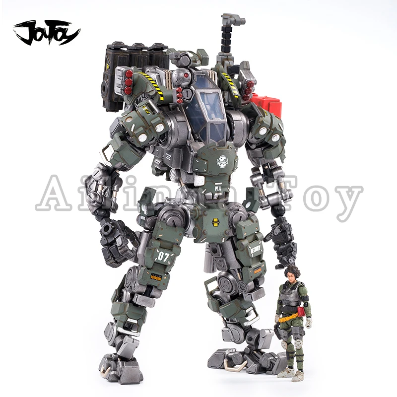 

[Pre-Order]JOYTOY 1/25 Action Figure Mecha STEEL BONE H07 Military Green Ver Anime Collection Model Toy For Gift Free Shipping