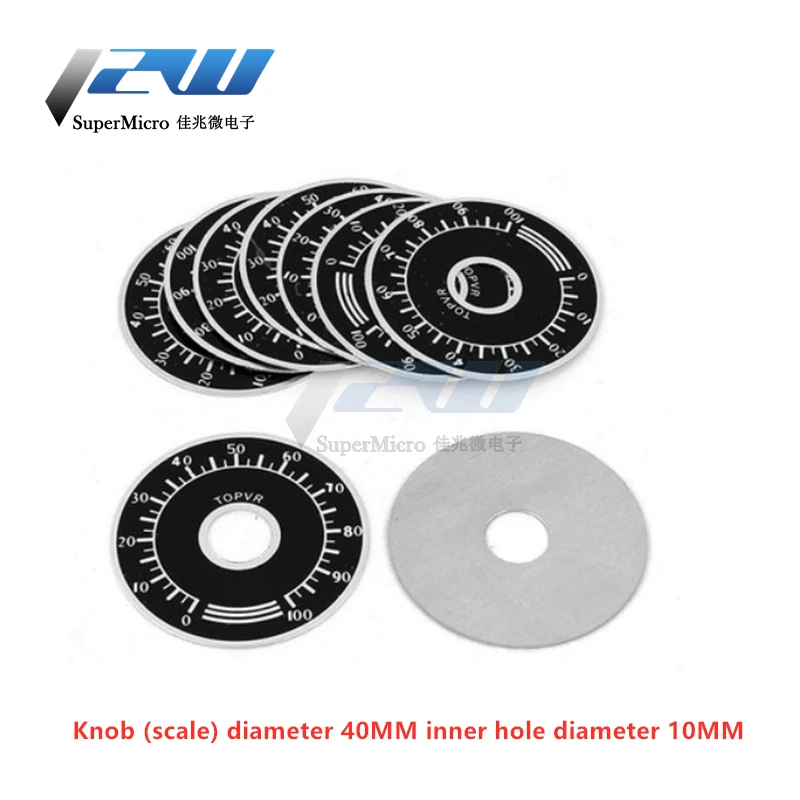 1 комплект WTH118 DIY Kit 2 Вт 1A потенциометр 1K K 4 7 10K 22K 47K 100K 470K 1M Ом коридор + WHT118 0 100 ШКАЛА