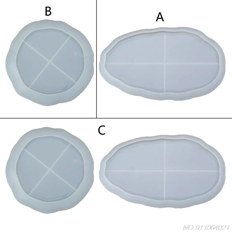 

DIY Ashtray Tray Resin Mold Epoxy Mold Resin Mold Silicone Mould Jewelry Plate Dish Casting Mold Jewelry Making Tools Wholesales