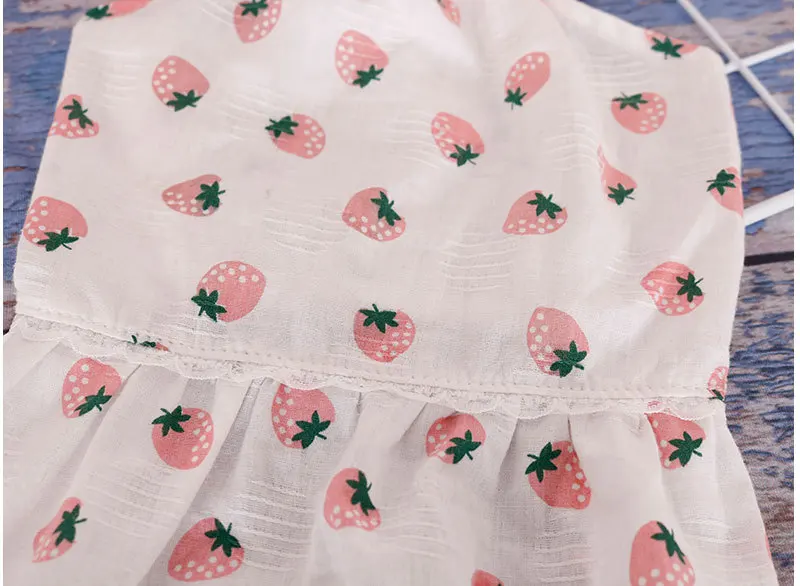 Летнее платье-слинг для собак юбка без рукавов маленьких и средних | Дом сад