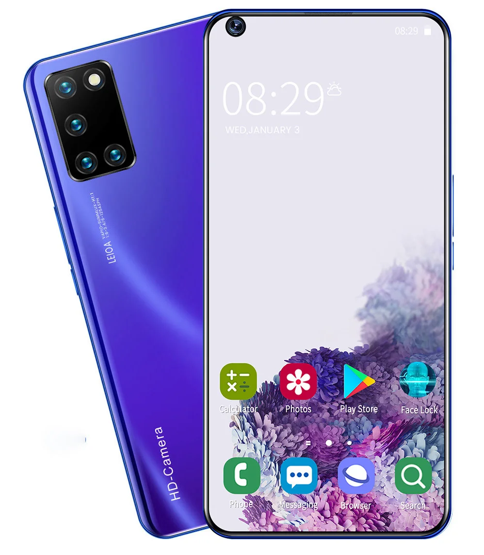 7 2 дюймов p47 смартфон network global доставить Snapdragon 855 плюс телефонов celulares 12 ГБ 512 Octa Core 4G