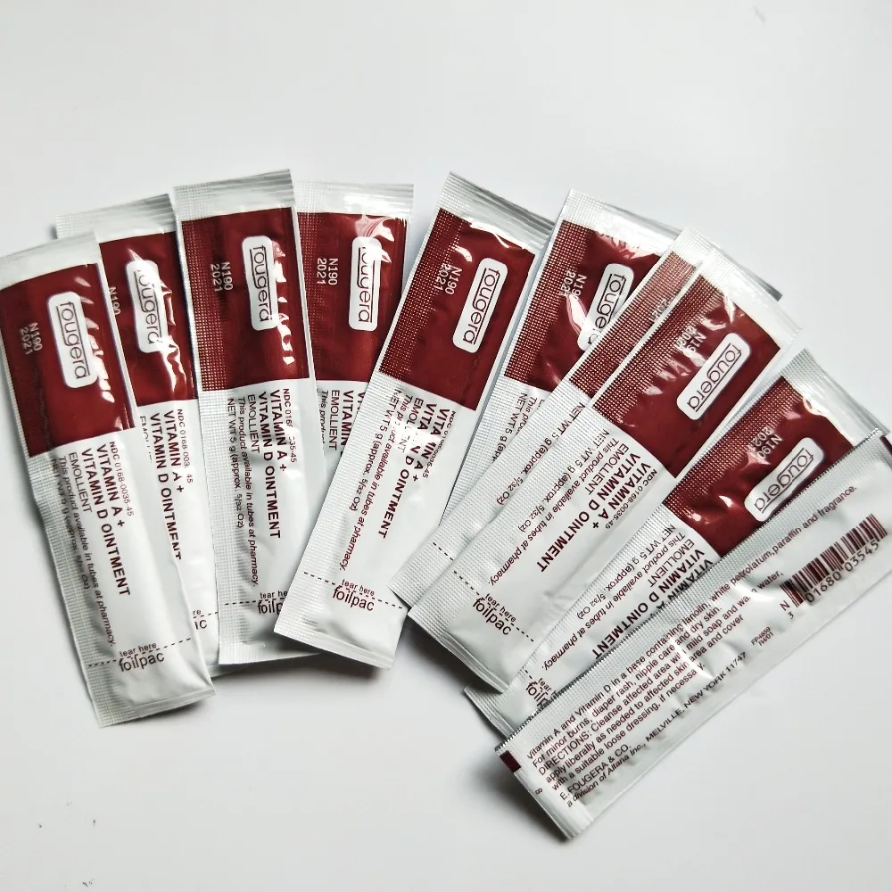 5 PacksTattoo микроблейдинг крем после ухода против шрамов Витаминная мазь A & D для тату