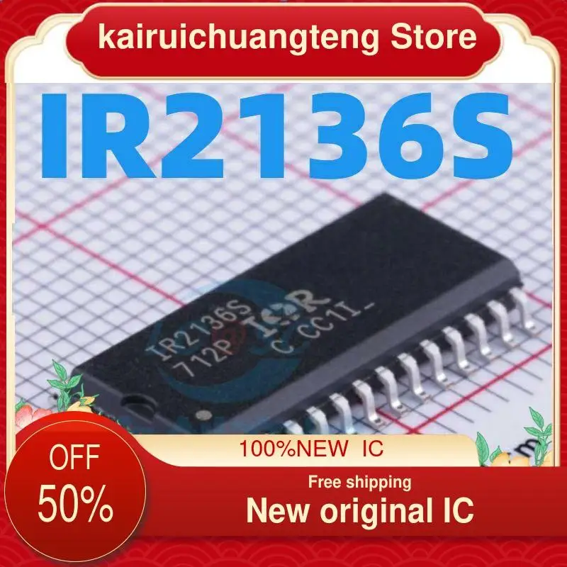 

（1PCS） IR2136 IR2136S IR2136STRPBF New original IC
