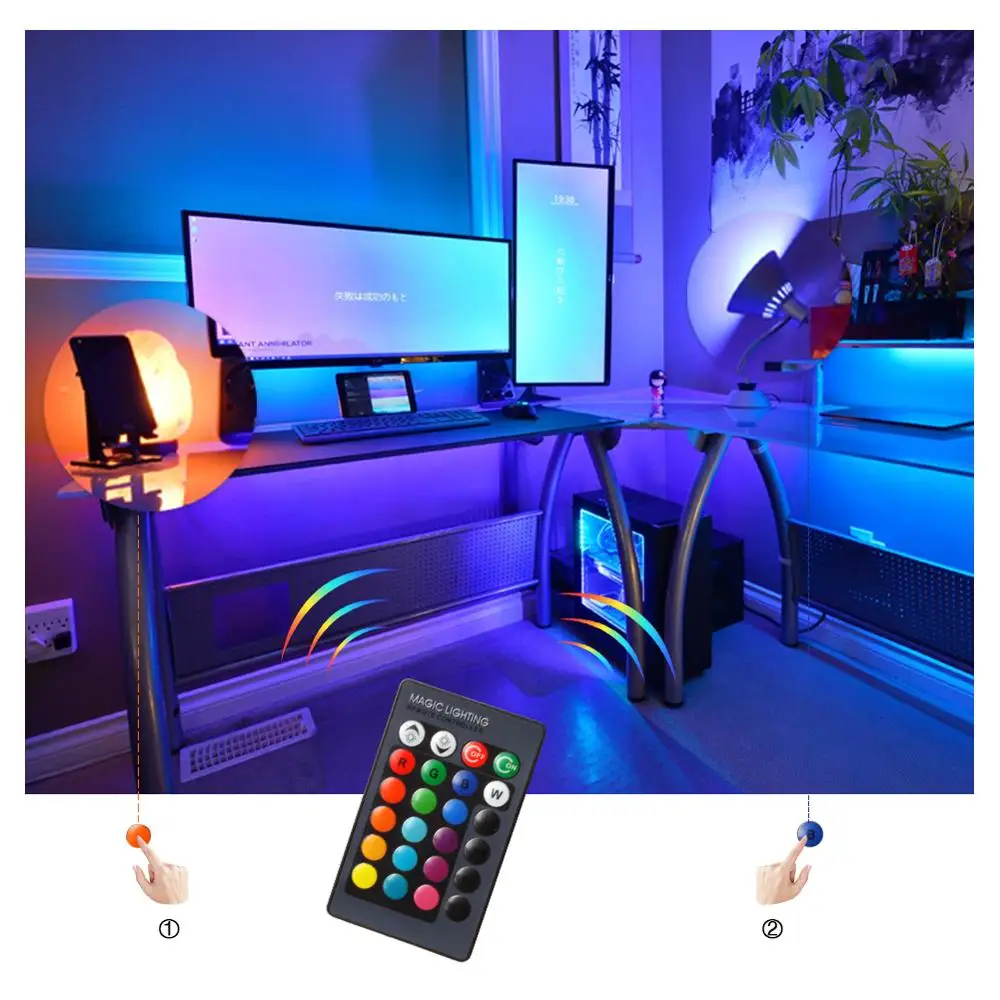 Светодиодный RGB светильник RGBW RGBWW E27 5 Вт 10 15 точечный с дистанционным управлением