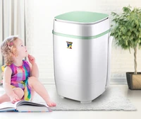 220V 35KG Single Barrel Mini Washing Machine Full Semi-automatic Household Pulsator Dewatering Baby Clothes Washing Machine