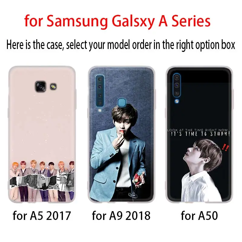 Чехол для телефона для samsung Galaxy A10 A20 E A30 A40 A70 A50 A60 A80 A90 a10s a20s a30s a70s M40 Bangtan Boys Jimin Suga