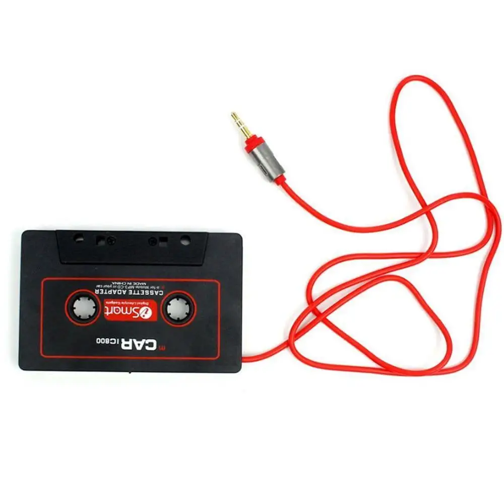 Универсальная автомобильная мини кассета IC800 3 5 мм аудиоадаптер AUX для MP3/MP4 музыки