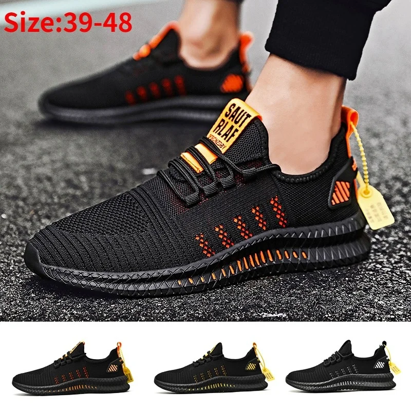 

CINESSD Running Shoes Comfortable Light Casual Men's Sneaker Breathable Non-slip Wear-resistant Outdoor Walking Men Sport Shoes