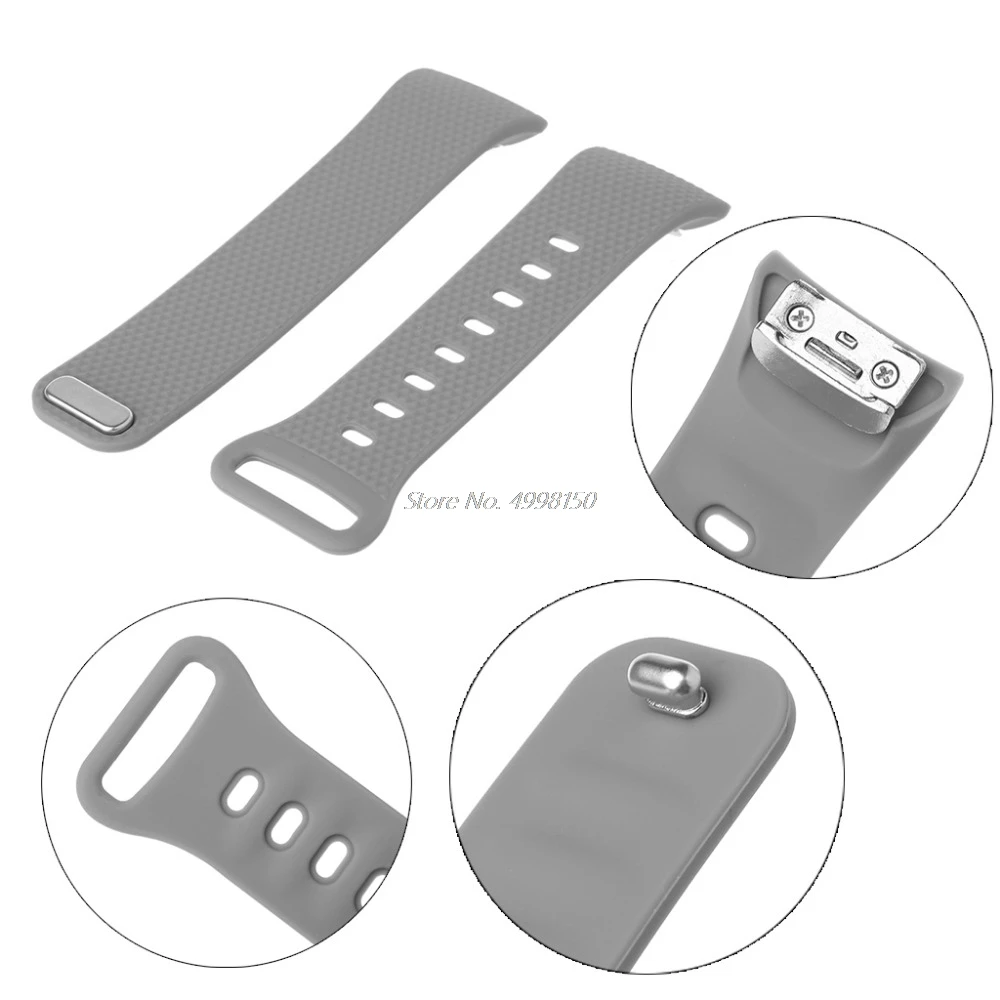 Сменный силиконовый ремешок для Samsung Gear Fit 2 Pro | Электроника