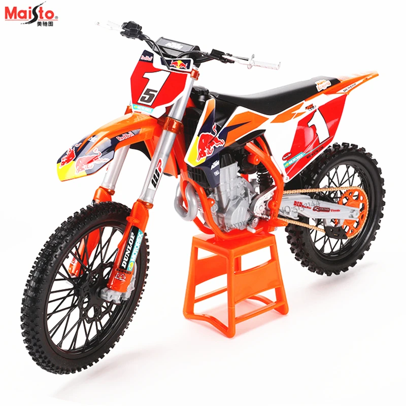Maisto 1:6 KTM Red Bull NO1 Авторизованная модель мотоцикла из сплава игрушечный автомобиль локомотив модель автомобиля украшение