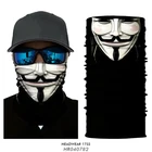 V for Vendetta велосипедная бандана волшебный шейный чехол анонимным, повязка на голову, уход за кожей лица маска для плавания Спортивная of Anarchy, высота голенища от Балаклава Buff маска