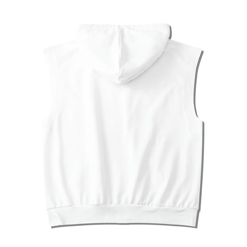 Мужские толстовки без рукавов LINDSEY SEADER хлопковые свитшоты пуловер в стиле хип-хоп