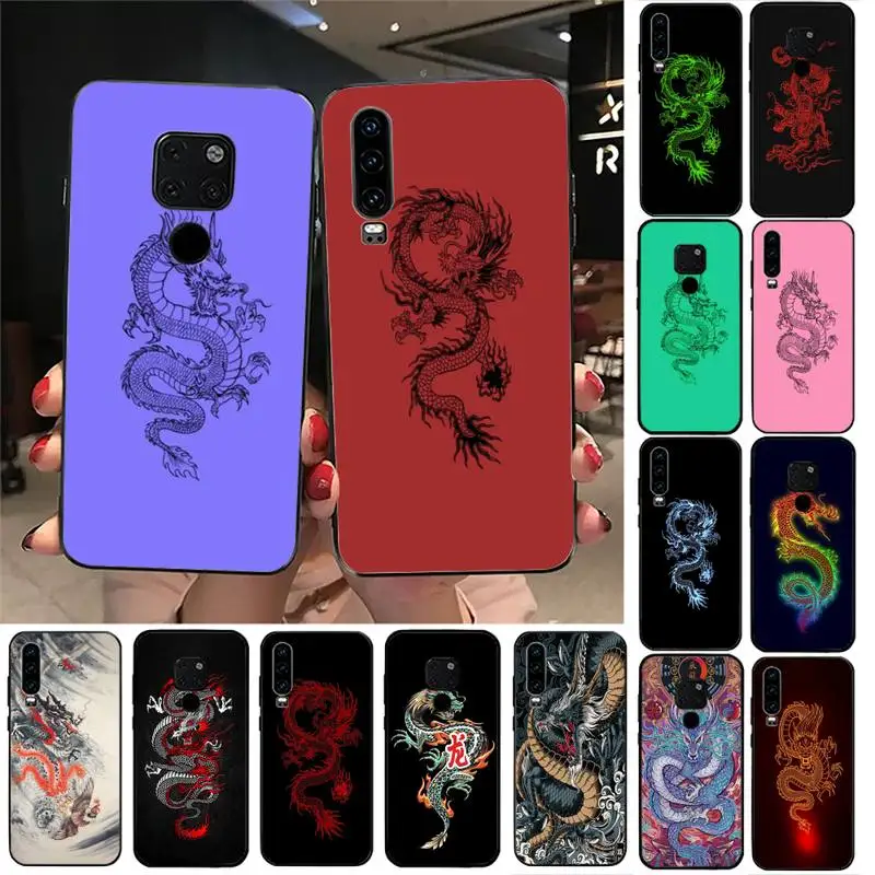 

Dragon wallpaper Phone Case For Huawei Y6 7prime 9prime Y5 2019 Y5 Y6Prime 2018 Nova 3E mate10 20lite 20Pro funda case