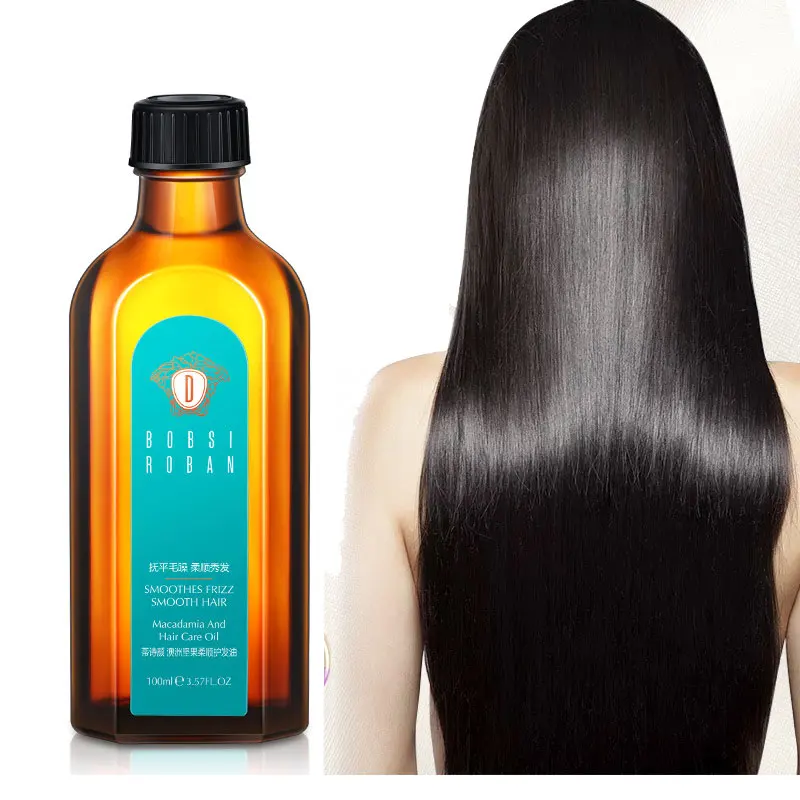 

Hair Essential Oil Macadamia Hair Oil Hair Care Products Hair Mask Hair & Scalp Treatment Repair Treatment 100ML Moroccan