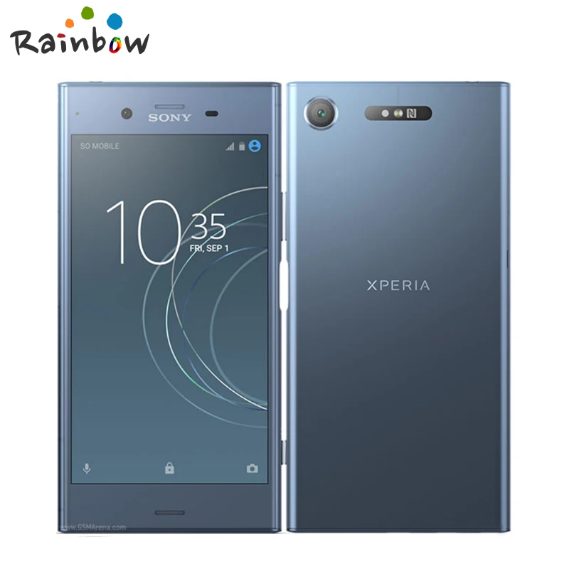 Оригинальный Sony Xperia XZ1 G8341 с одной Sim-картой 4 Гб ОЗУ 64 ПЗУ 5 2 дюйма Восьмиядерный
