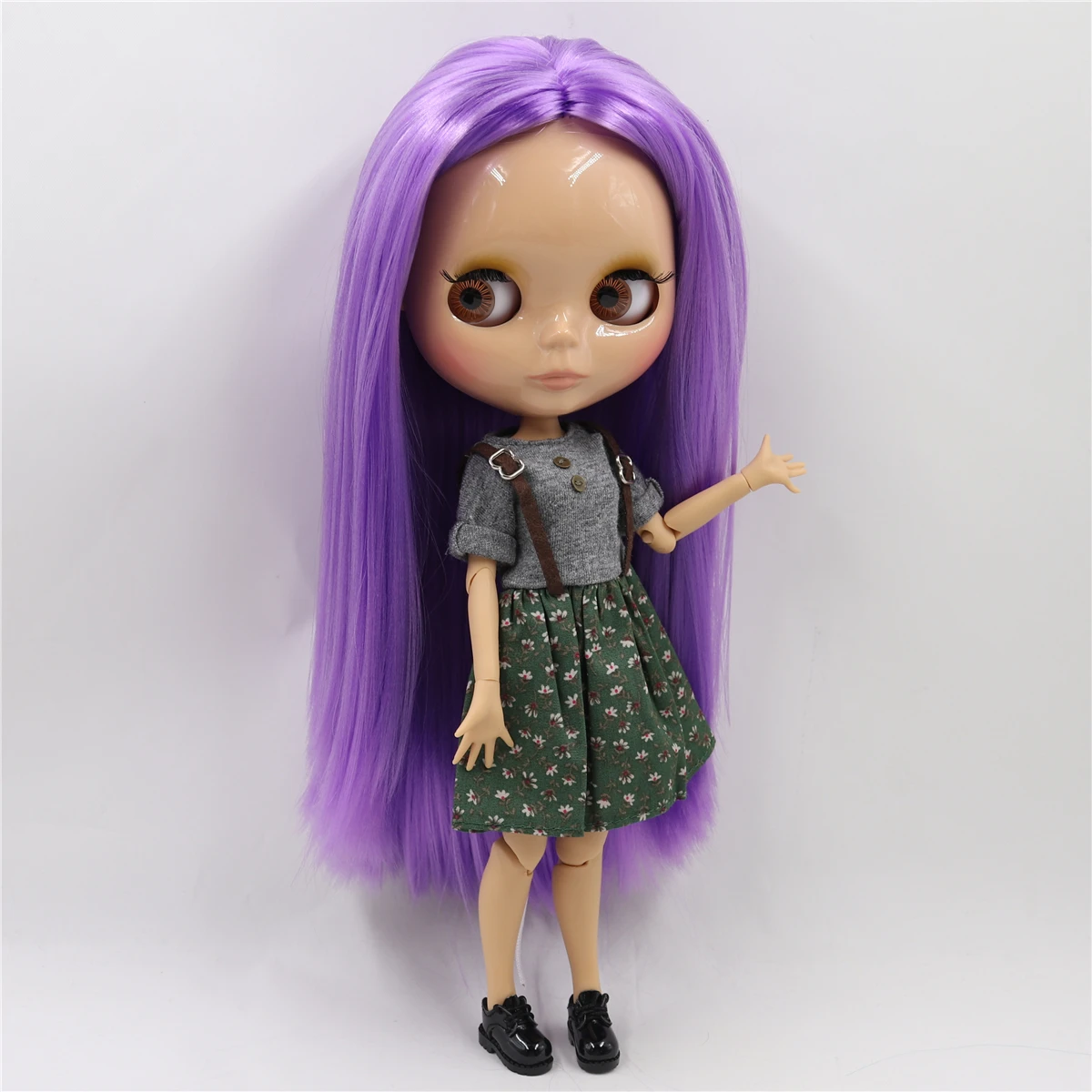 Кукла блайз ICY DBS 30 см 1/6 шарнирная игрушка фиолетовые волосы специальное