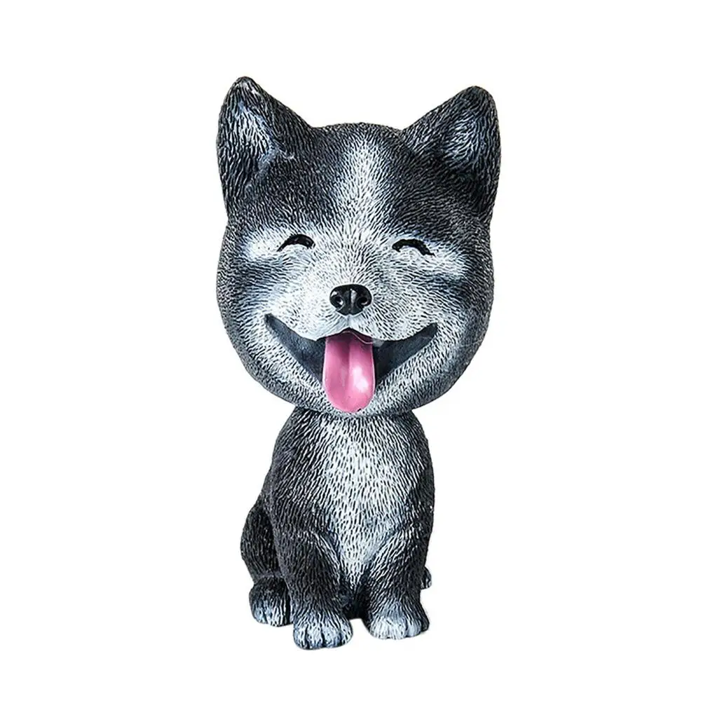 Аксессуары для автомобиля интерьерные милые куклы собаки качающаяся голова