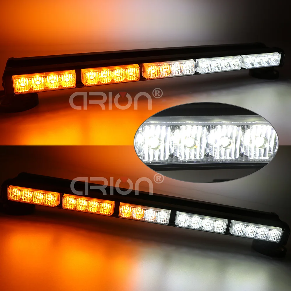 Двухсторонний стробоскоп с 16 64 светодиодами 36 Вт|car amber lights|work led light barled flash work |