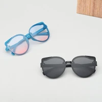 elbru fashion gradient color childrens sunglasses outdoors travel sandy beach sunshade eye protection childrens sunglasses