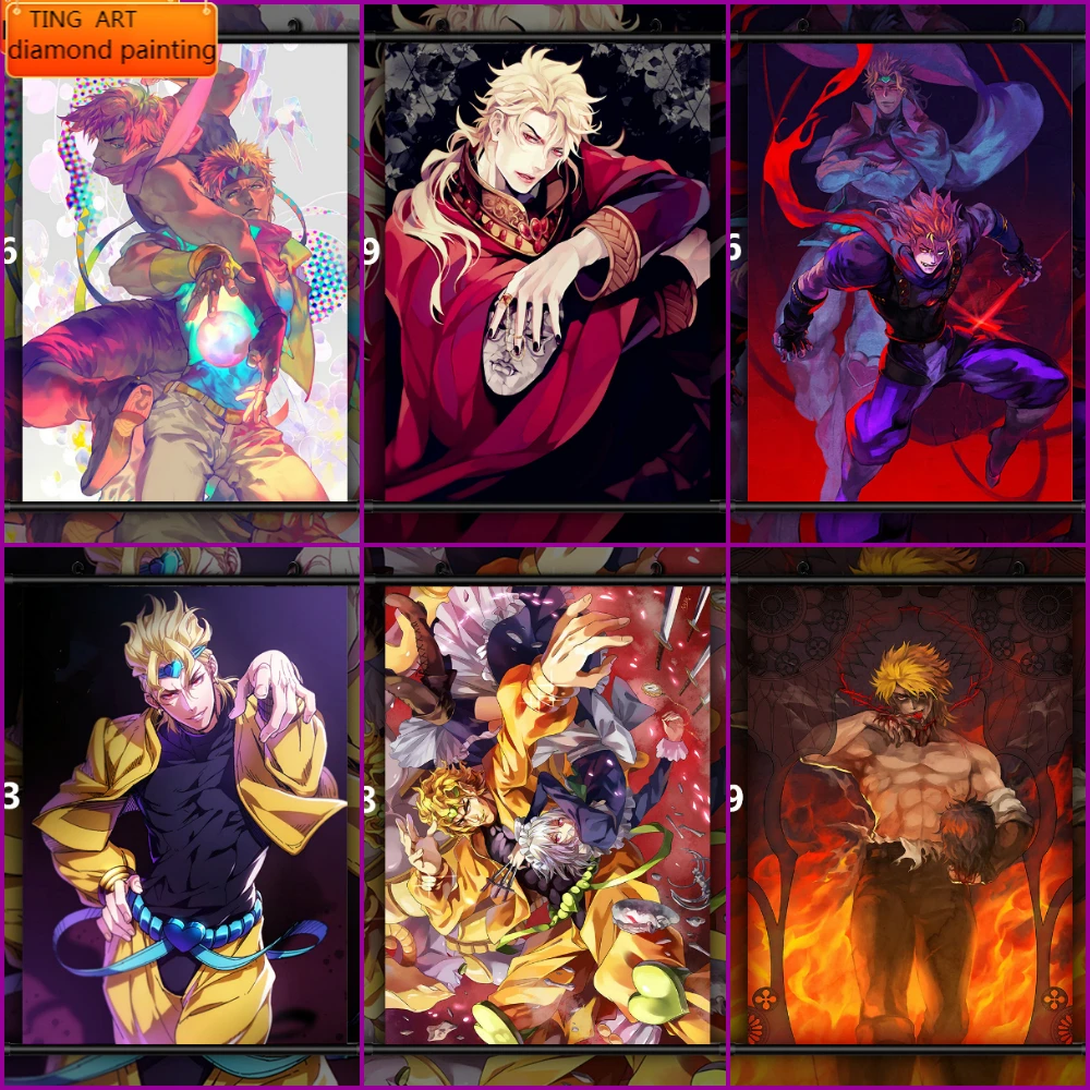 

Алмазная живопись HALL-A Jill Dorothy, анимация, мозаика, алмазная вышивка, наборы для вышивки крестиком, домашний декор