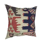 Плетеная текстильная наволочка Navaho Kilim, наволочки для дивана, богемные турецкие этнические винтажные персидские антикварные наволочки