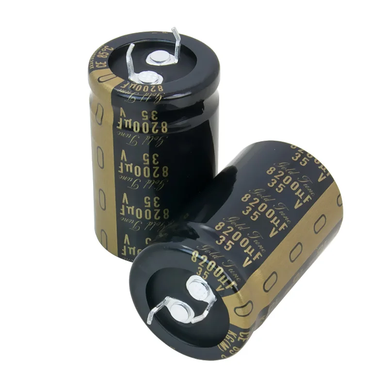 Оригинальный электролитический конденсатор Nichicon типа I 8200 мкФ 35 в кг 25*40 мм 2 шт. -
