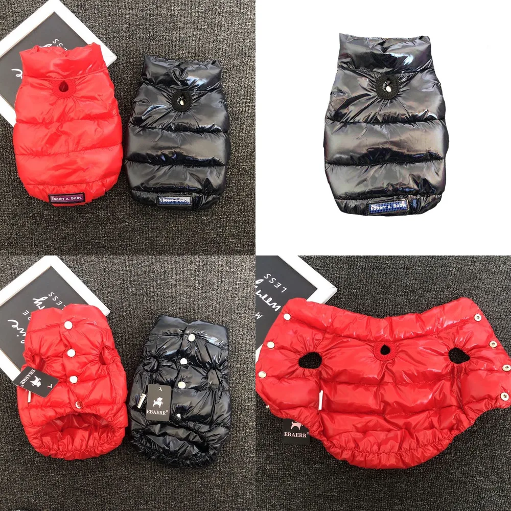 

Winter Dog Coat Jacket Black Red S-xxl Pet Outfit Pomeranian Bichon Frise Poodle Schnauzer Dog Clothes Pet Clothing Warm Outfit