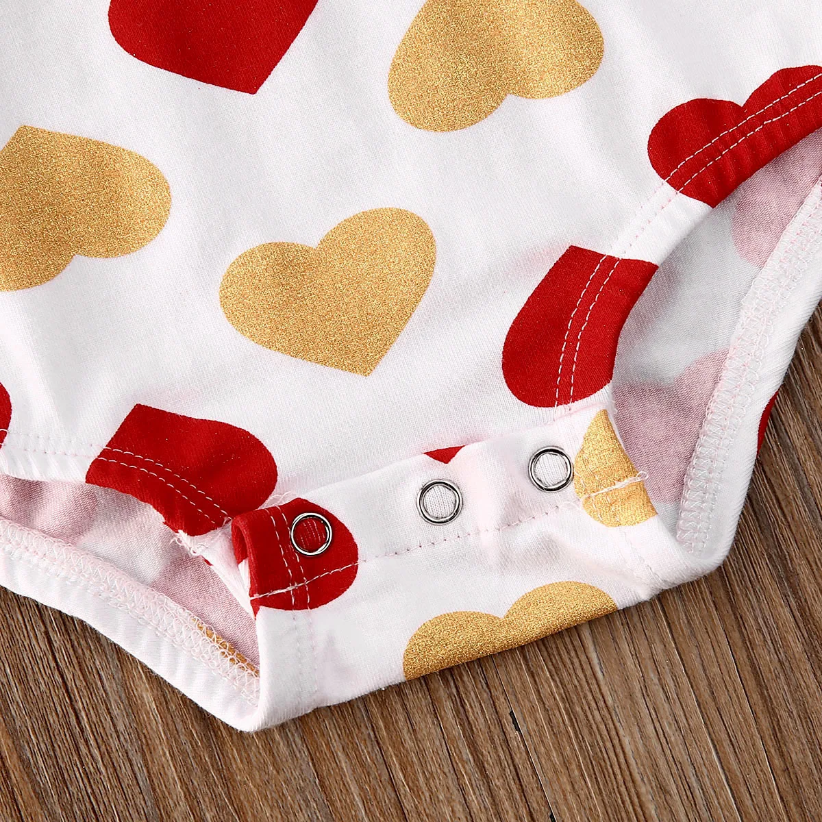 Милая одежда на День святого Валентина для новорожденных девочек 0 18 месяцев