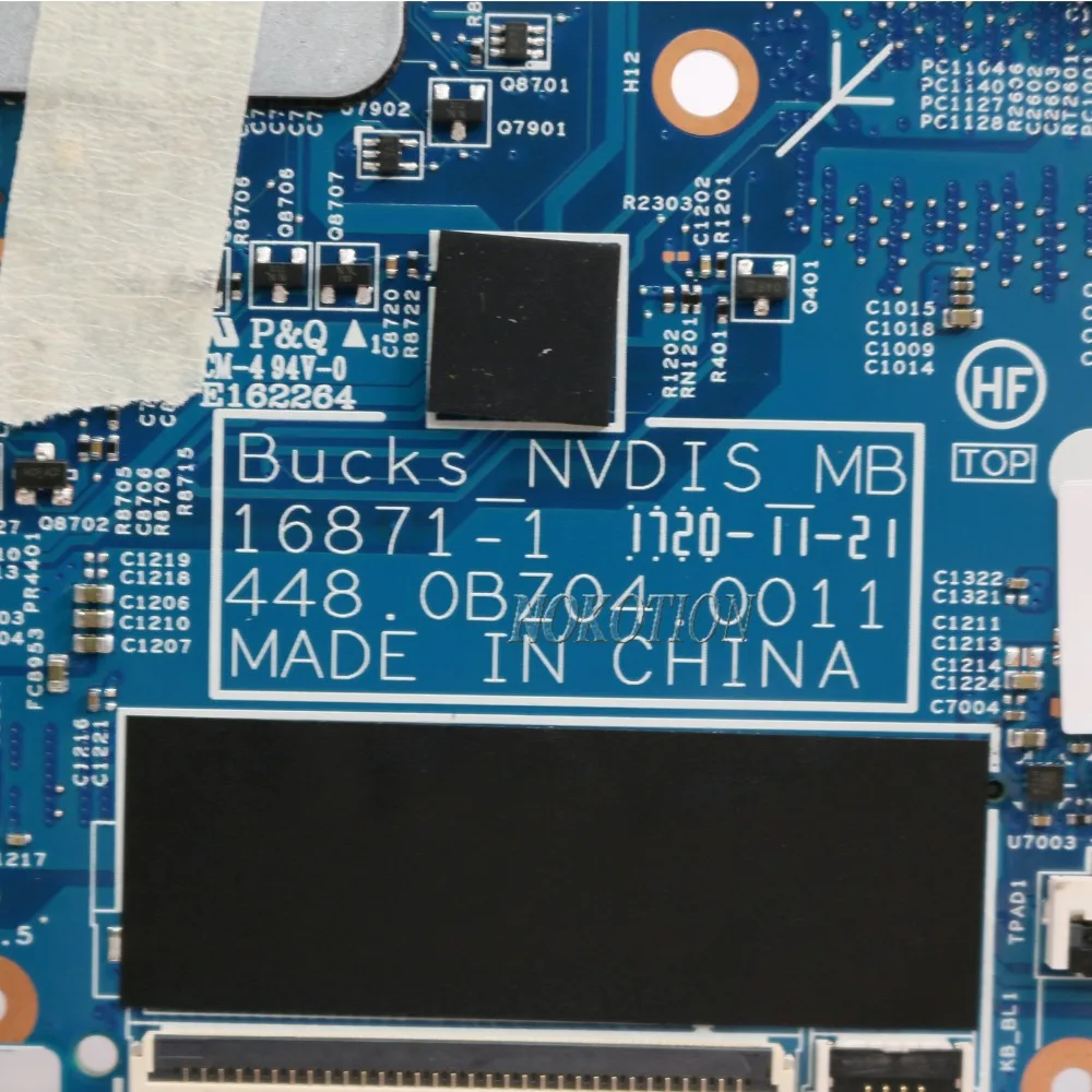 923690-001 923690-501 923690-601 для hp павильон X360 Кабриолет 14-BA Материнская плата ноутбука 16871-1 448.0BZ04.0011 i5-7200U
