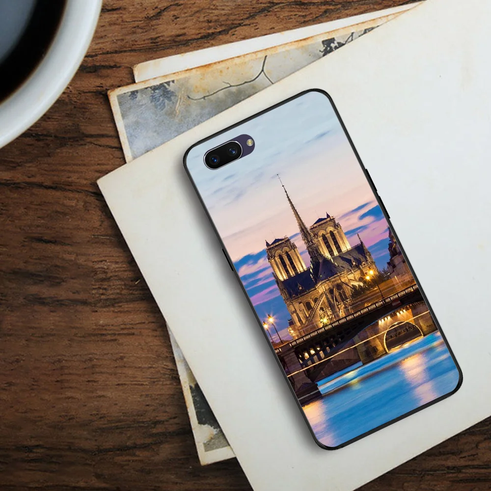 Чехол для телефона ByLoving Notre Dame Cathedral Scenery OPPO F5 F9 F3 F11 pro A92020 K1 A77 RENO A52020 | Мобильные