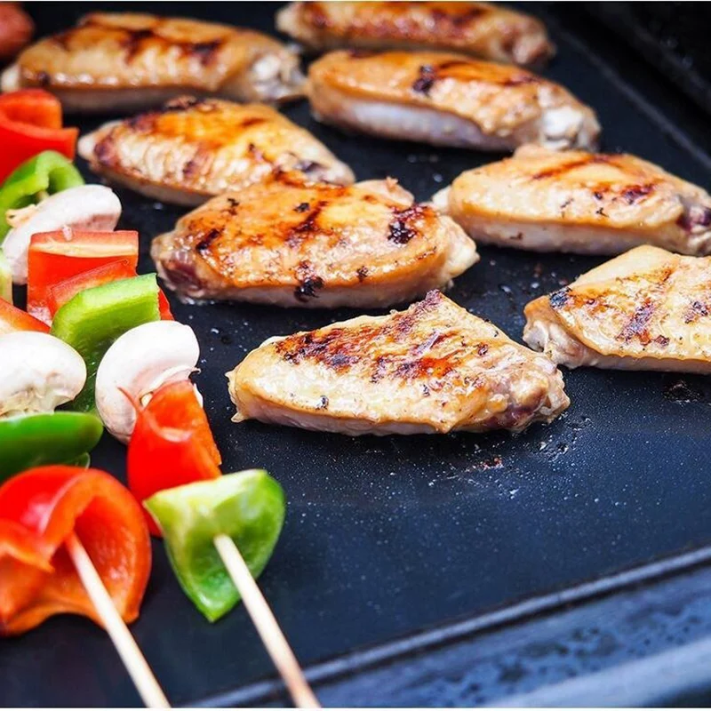 Набор ковриков для гриля и барбекю 0 25 мм антипригарные коврики выпечки 100%