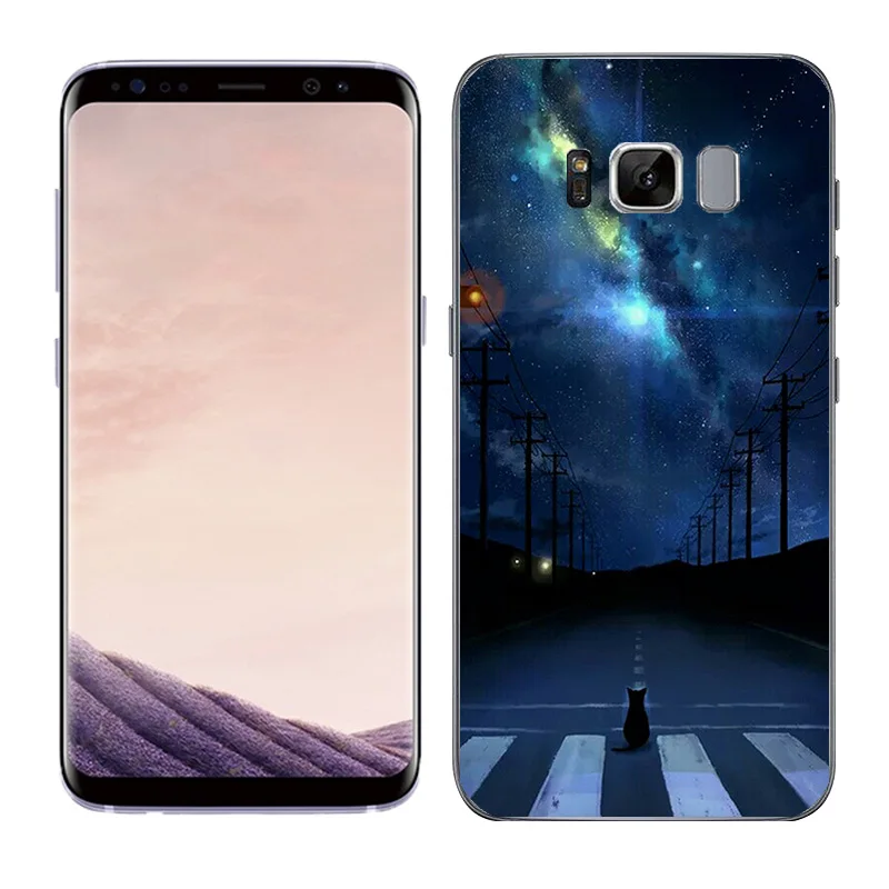 Чехол для телефона Samsung Galaxy S8 G950 G950F G9500 SM-G9500 Мягкий Силиконовый ТПУ