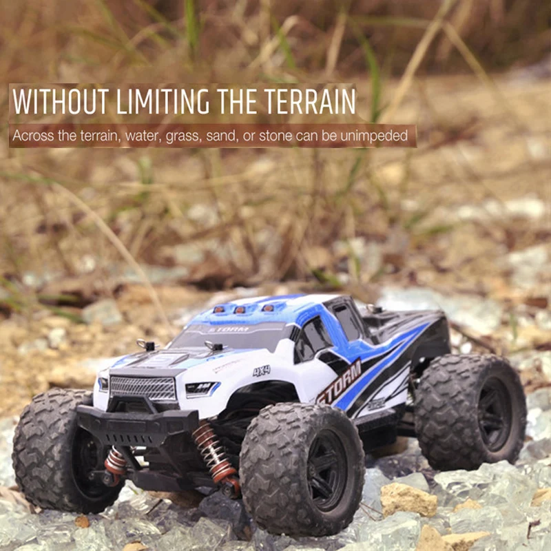 

36Km/h 1/18 Scale RC Car 4WD 2.4G High Speed Fast Remote Controlled Large TRACK rc drift car kids Adults toys climbing car
