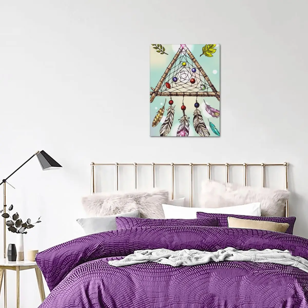 

Dreamcatcher Cartoon Canvas Print Wall Art Painting Modern Picture Living Room Decoration