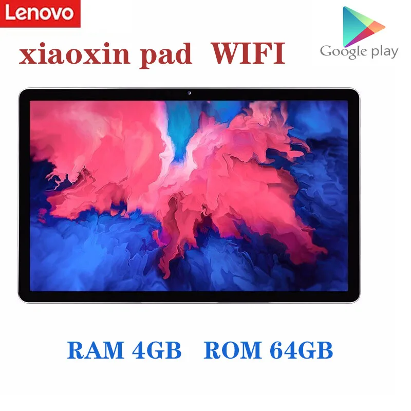 

Планшет Lenovo Xiaoxin Pad, 11 дюймов, планшет для обучения и развлечений, полный экран 2k, 4 Гб + 64 ГБ, Wi-Fi, серый новый глобальный планшет