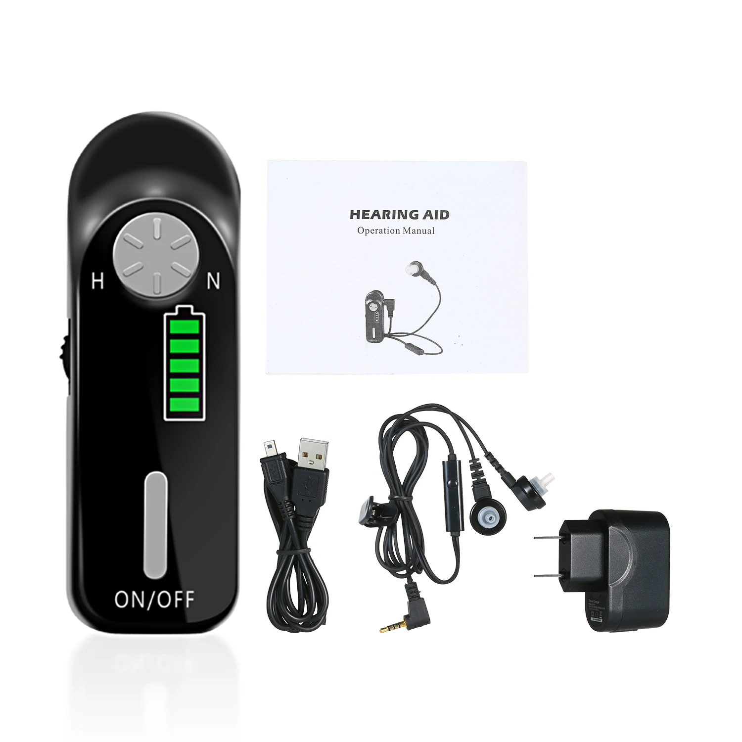 Цифровой слуховой аппарат AXON усилитель звука устройство с шумоподавлением