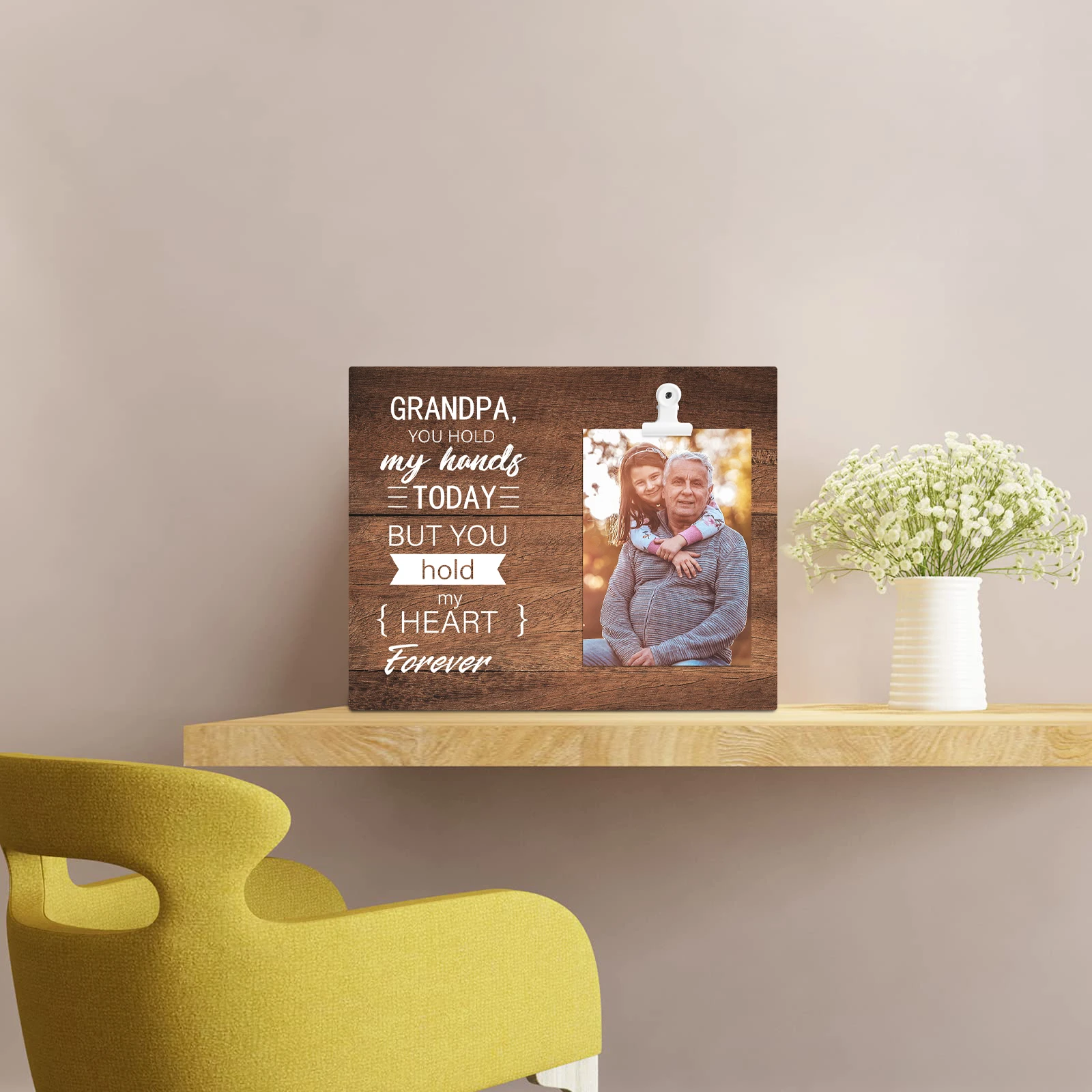 

Wood Photo Frame Home Decoration Unique Wooden Photo Frames Nordic Simple Photo Display Stand Desktop Wooden Picture Decor