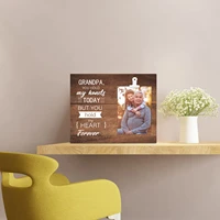wood photo frame home decoration unique wooden photo frames nordic simple photo display stand desktop wooden picture decor