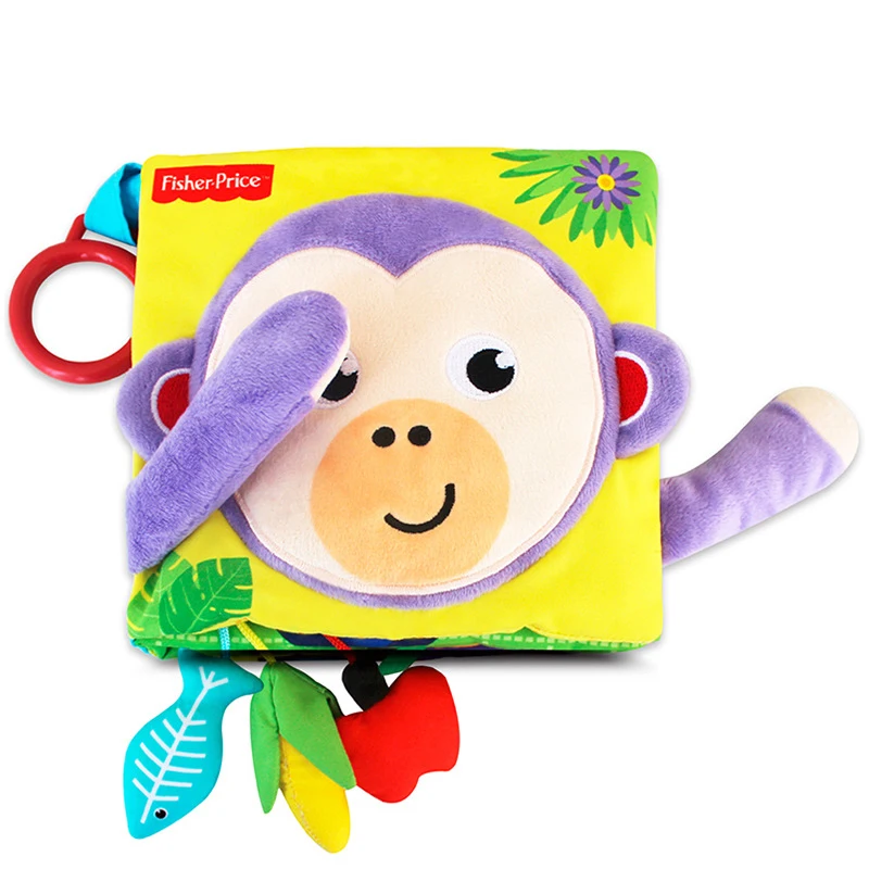 Книжка тканевая для младенцев детская развивающая игрушка храповая тетрадь