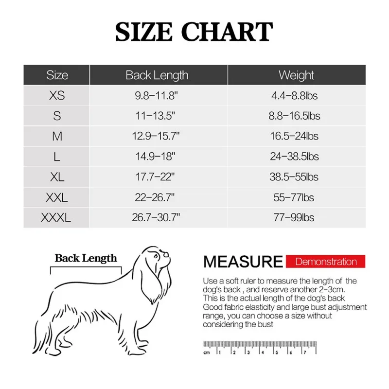 

Dog After Surgery Wear Clothes Suit for Abdominal Wounds or Skin Diseases E-Collar Alternative for Cats and Dogs